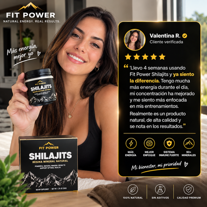 Shilajit Puro del Himalaya Premium – Aumenta tu Energía y Vitalidad